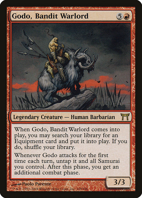 Godo, Bandit Warlord - Champions of Kamigawa - #169