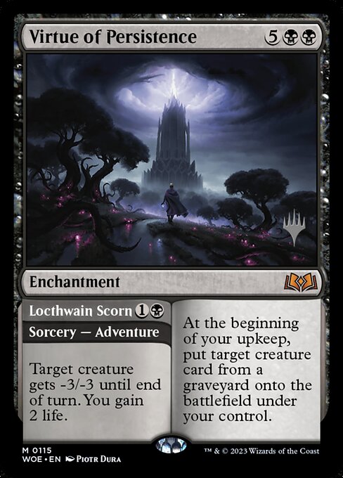 Virtue of Persistence - Promo Pack: Wilds of Eldraine - #115p
