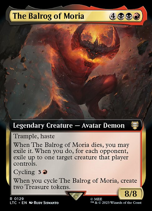 The Balrog of Moria - Commander: The Lord of the Rings: Tales of Middle-earth - #129