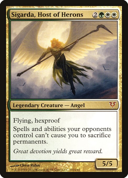 Sigarda, Host of Herons - Avacyn Restored - #210