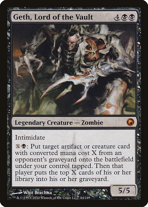 Geth, Lord of the Vault - Scars of Mirrodin - #64