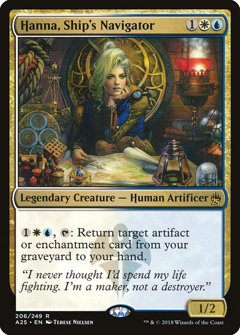 Hanna, Ship's Navigator - Masters 25 - #206